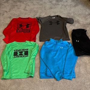 Under Armour Size Large 5 piece lot